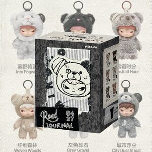 100% Authentic POP MART Hirono Road Journal Plush Doll Pendant Sealed Blind Box